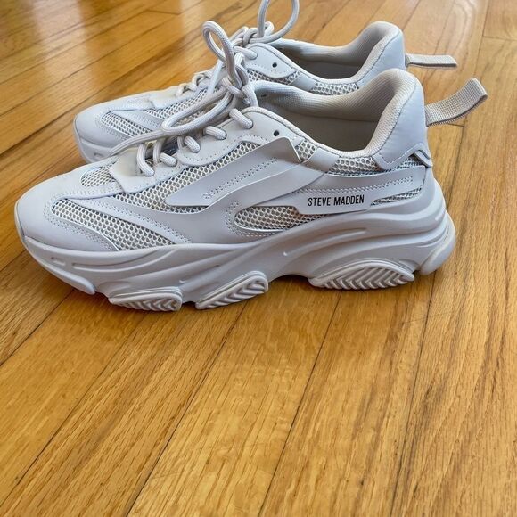 Steve Madden Possession sneakers platform size 10 - Picture 4 of 11